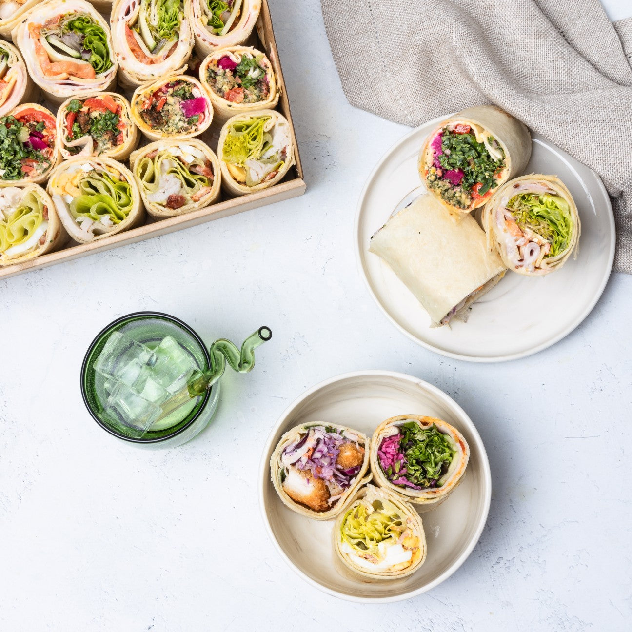 Mini Wrap Platter