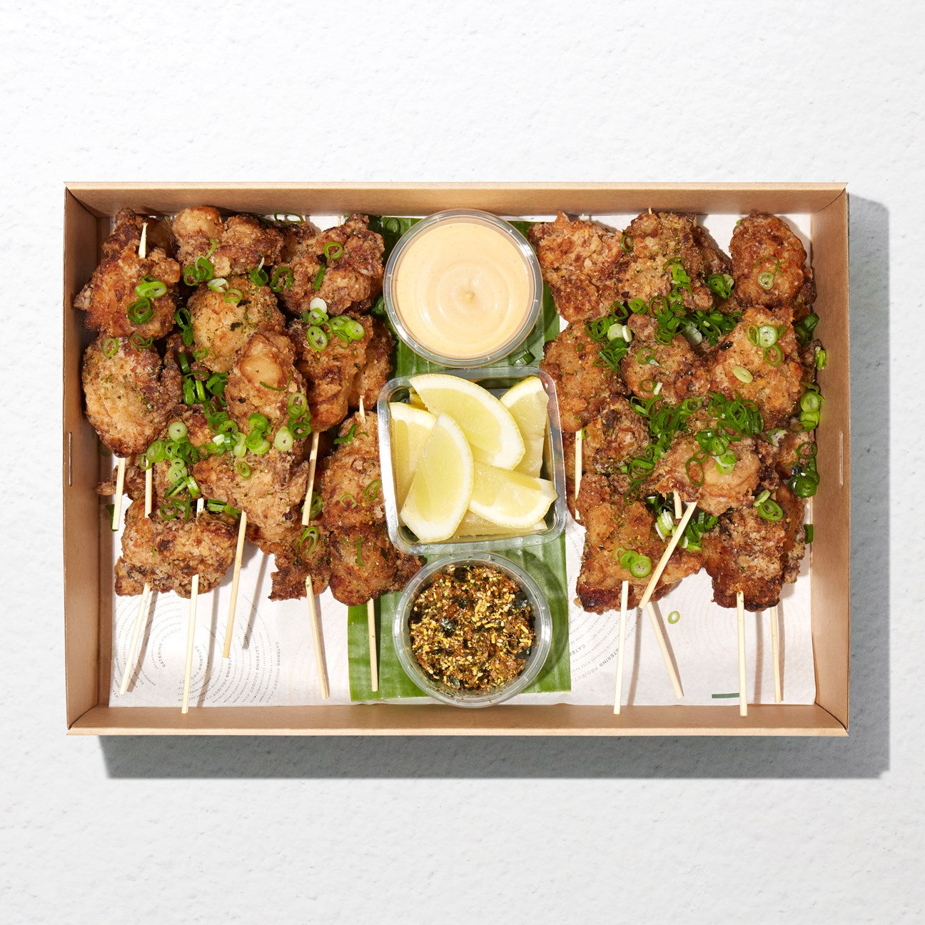 Karaage Chicken Skewer Platter (DF)