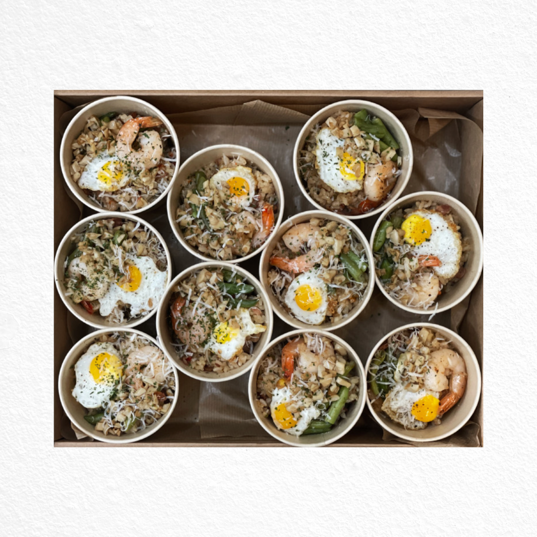 Shrimp Bacon Pilaf Cups