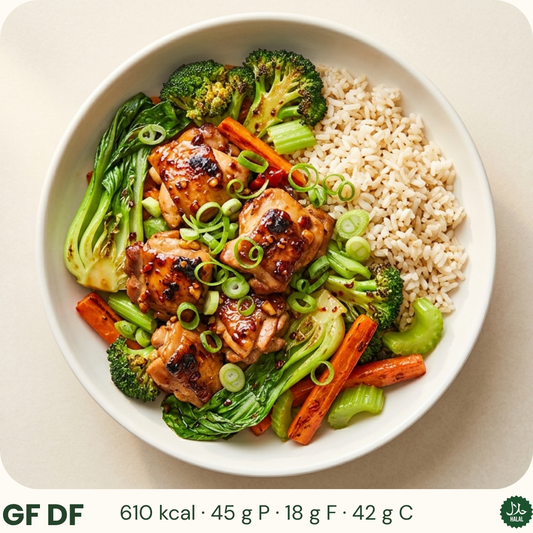 Chili Garlic Chicken Stir Fry