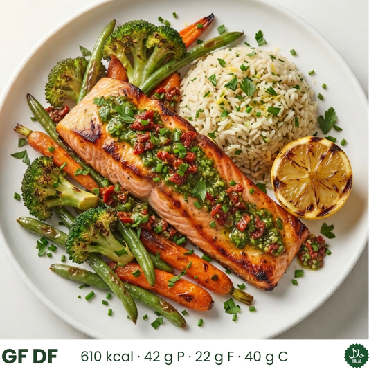 Sundried Tomato & Pesto Salmon