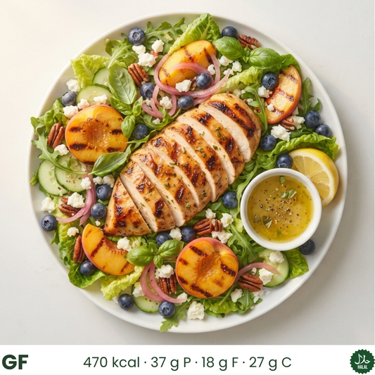 Summer Peach Chicken Salad