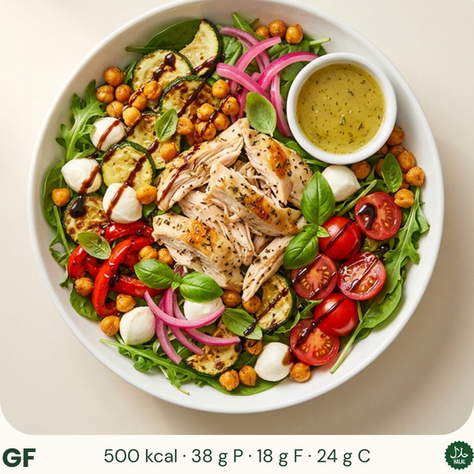 Chicken Caprese Power Salad