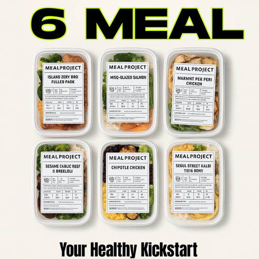 Toronto meal prep 6 meal pack – healthy kickstart bundle with low carb and high protein options
