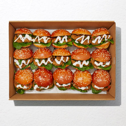 Chickpea Falafel Slider Platter (V)