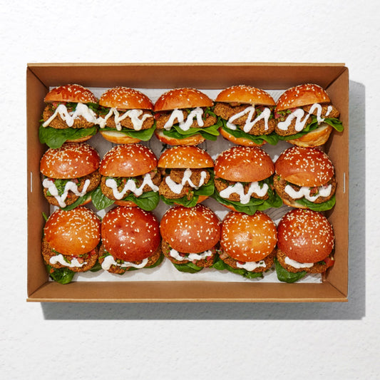 Chickpea Falafel Slider Platter (V)